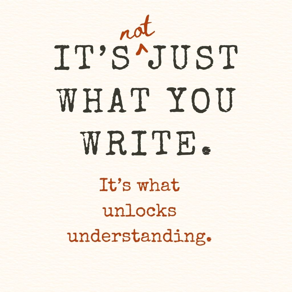 Technical writing is (not) just writing. It's what unlocks understanding.